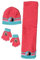 Set 3 pièces Bonnet + écharpe + gants Vaiana (Rose)