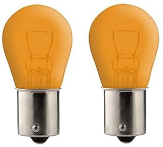 cyclingcolors 2x glühbirne BA15S 21W 6V ORANGE glühlampe auto motorrad moped roller traktor LKW Lieferwagen