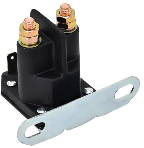 Sogoparts AUC10907 Solénoïde de démarreur AM138497 compatible avec tondeuse Ztrak Z225 Z245 Z425 Z445 Z465 Z645 Z655 Compatible avec tracteur à gazon John Deere 92H 102 105 115 125 135 144 5 155 C