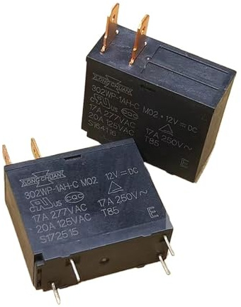 2 relè 302WP-1AH-C M02 M07 17A12V JQX-62F scaldabagno elettrico forno a microonde