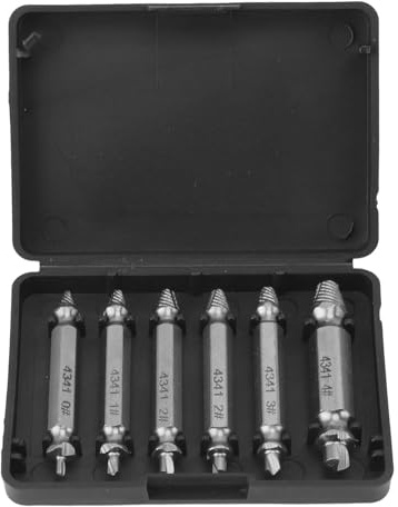 CHICIRIS Schraubenausdreher-Set aus Schnellarbeitsstahl für gebrochene