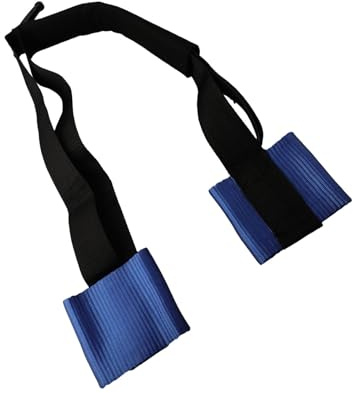 Gettimore Motorrad-Lenker-Spanngurt, Nylon-Gurtband, 100 cm x 45 cm, blau, Transport auf Anhänger oder Van