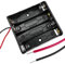 BeMatik - Battery Compartment. Porte-Pile Plat pour 4 Piles AAA LR03 1.5V