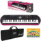 Kit Pianola Tastiera SA 78 (Fondo rosa) con Borsa ffalstaff imbottita con tracolla e E-book Suona la Tastiera