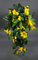 Seidenblumen Roß Hibiskusranke 70cm gelb ZF Kunstpflanzen Kunstblumen künstliche Pflanze künstlicher Hibiskus Eibisch