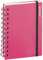 Exacompta 185978E Terminkalender Forum 1 Tag pro Seite, August 2020 Juli 2021, 12 cm x 17 cm, Iderama Rosa