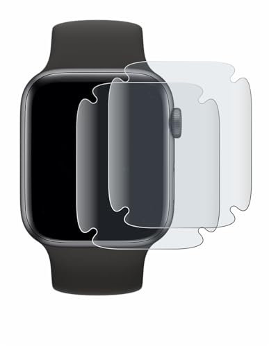 BROTECT Full-Cover Schutzfolie Matt für Apple Watch SE (40 mm) (2 Stück) - Full-Screen Displayschutz-Folie, 3D Curved, Anti-Reflexion