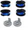 Hsthe Sea Greenworks Trimmer Spool Lines, 1.65mm dia fit for,Lawn Mower Cord for Ryobi One+ AC14RL3A 18V,24V,40V,Cordless Lawn Mower (4 spools + 2 caps)
