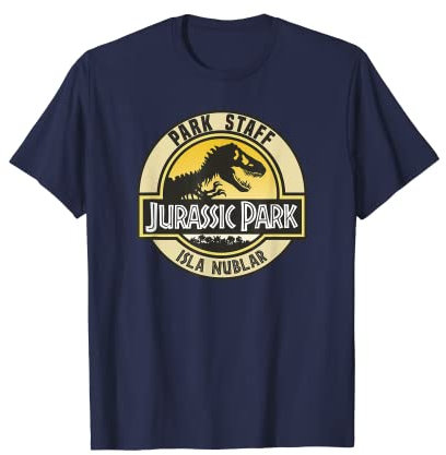 Jurassic Park Isla Nublar Park Staff Seal T-Shirt
