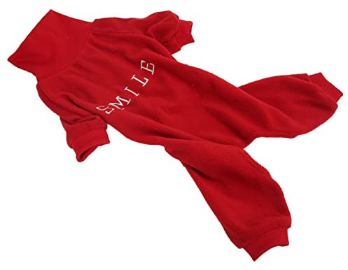 Haustier-Hundebekleidung, Warmer poröser Hund Winterkleidung Haustier-Overall für Haushunde(S)