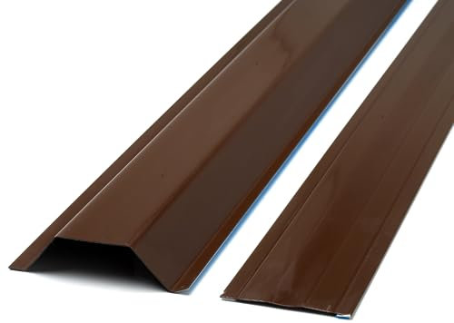 Cardea Solutions British Made Door Finger Guard Pack, Covers Hinges at Front & Back of Doors - Brown (Two Pack) - No Tools Required, Prevents Finger Pinch Accidents *SUITABLE FOR HOME USE ONLY, 120cm*