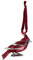 Kardinal-Ornament aus Zinn, 10,2 cm, 3 Stück, Kardinal-Geschenke, Weihnachtsdekoration, Weihnachtsdekoration