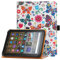 HGWALP Universal Hülle für 7 Zoll 8 Zoll Tablet,Stand Folio Universal Tablet Case Schutzhülle für 7 8 Touchscreen Tablet, mit verstellbarem Befestigungsband und Ständer-Butterfly