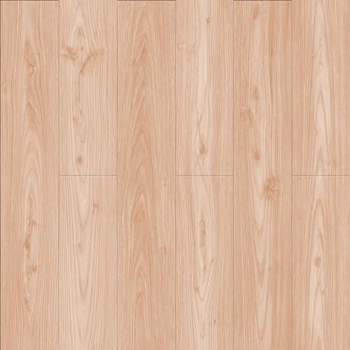 JOLIHOME Peel and Stick Floor Tile Wood Grain Look Self Adhesive Vinyl Flooring Thicken Vinyl Tile Stick on Kitchen Bedroom Living Room Waterproof Abrasion (Red Maple, 10 PCS 15 Sq.Ft)