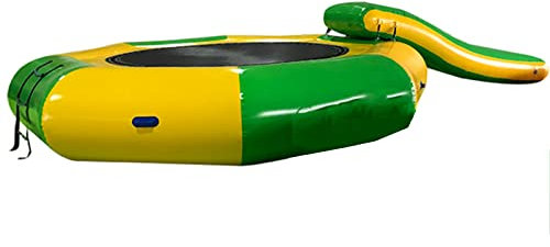 Gorila de Seguridad de Plataforma de Parque acuático de natación en el mar, trampolín al Aire Libre, trampolín de Agua con Plataforma de natación Inflable al Aire Libre con tobogán