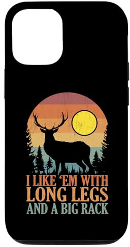 iPhone 13 Funny Deer Hunter Big Rack Hunting Gift Retro Case