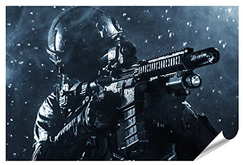 islandburner Prime Bild Poster Spec Ops Polizeibeamter Swat Foto Premium Bilder Fotodruck