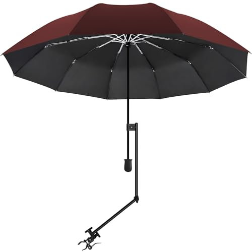 Sonnenschirm mit verstellbarer Universalhalterung und UV-Schutzfaktor 50+