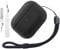 Teyomi TPU Hülle für AirPods Pro 2. Generation mit Reinigungsset, Schutzhülle für Apple Airpods Pro 2 mit Handschlaufe, Leder-Touch-Design Airpods Pro 2 Case (Schwarz)