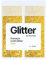 Hemway Premium Glitter Shakers - Gold | Fine Metallic Flake Sequins for Resin & Epoxy Crafts | Craft Supplies for Tumblers, Festival, Hair, Face, Body, Eye & Nail Art | 130 g (2 Pack)