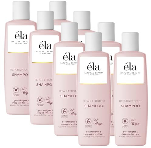éla Natural Beauty Shampoo Repair & Protect, 8er Pack (8 x 250 ml)
