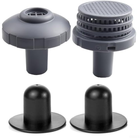 Above Ground Pool Parts, Pool Accessories and Parts Includes Plunger Valve, Pool Inlet Nozzlet and Outlet Strainer Part Set