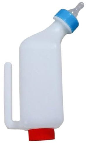 Feeding Bottle For Lambs Milk Feeder Hangable Goat Bottle Lamb Nursing Bottles Soft Nipple Drink Bottle