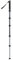 Erweiterbares Kamera -Monopod, Aluminium Tragbares Kompaktes Leichtes Reisemonopod mit Tragetaschen -Stickgriff, 6 Abschnitte Bis zu 68,5 Zoll 1/4 3/8 Zoll Schrauben