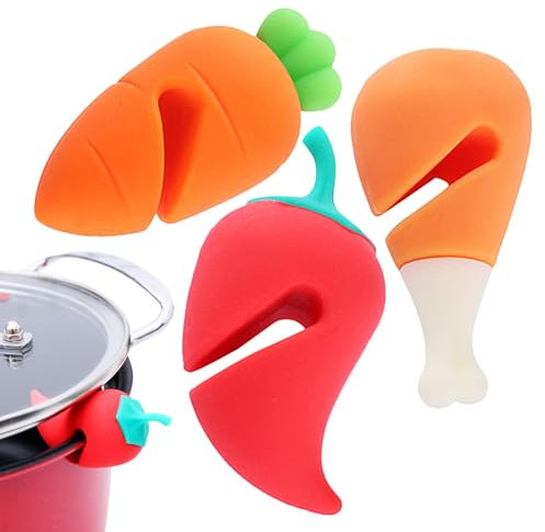 Overflow Prevention Pot Cover - Boil Over Stopper, Spill Resistant Lid | Spill Anti Spill Silicone Pot Cover, Spill Proof Cooking Lid, Boil On Guard Safe and Clean Kitchen Pot Lid Holder