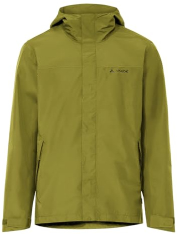 VAUDE Sportliche Jacke für ambitionierte Wandertouren, verstellbare Kapuze und UnterarmreiÃŸverschlüsse, Wasser- und Winddicht, PFAS-frei