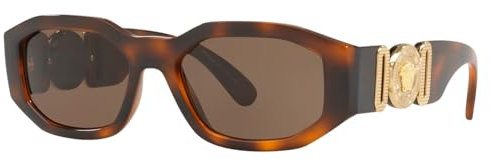 Versace 0VE4361 Occhiali da Sole, Marrone (Havana), 53 Unisex-Adulto