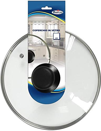 Maury's Coperchio in Vetro Temperato | Per Padelle, Pentole, Casseruole (26 cm)