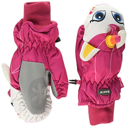 Barts Jungen Nylon Mitts 3d Fäustlinge, Pink (0012-FUCHSIA 012L), 80 (Herstellergröße: 4)