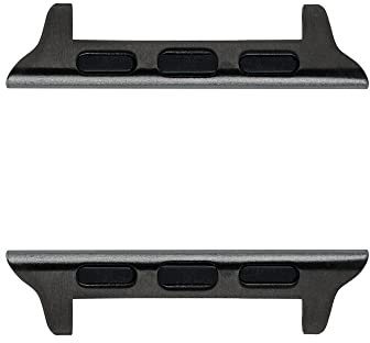 Artwizz WatchBand Adapter kompatibel mit Apple Watch Ultra [49mm] 10 [46mm] 9 8 7 [45mm] SE 6 5 4 [44mm] 3 2 1 [42mm] 2X Edelstahl Verbindungsstücke Connectoren