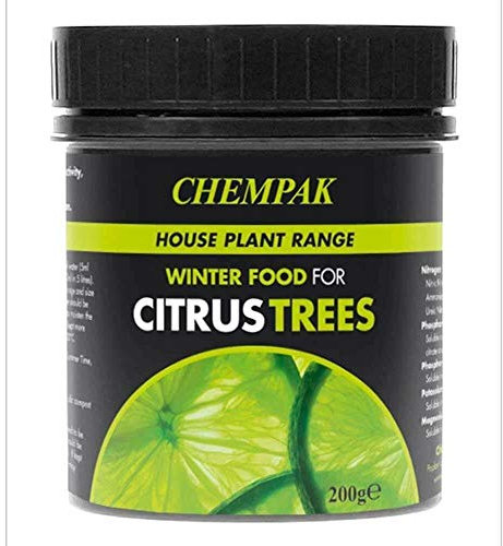 Chempak Citrus Trees Fertiliser Winter Food Balanced Sustained Activity 200g by Thompson and Morgan