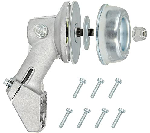 KBINGO Cabezal de Caja de Engranajes para desbrozadora y herbicida STIHL FS80 FS85 FS120, sustituye a 4137-640-0100