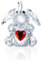 Movdyka K9 Crystal Elephant Figurine Gifts for Women, Glass Collectible Animals Elephant Ornament for the Home