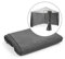 blumfeldt Pantheon Solid Sky Ambient Solar pabellón, Pared Lateral, Accesorios: 4 Paredes Laterales, protección del Viento y de miradas, poliéster de 140 g/m², hidrófugo, 3 x 3 m, Gris Oscuro