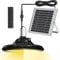 Neoglint Luz Solar para Exteriores, 100 Luces LED Regulables para Exteriores con Control Remoto, Temporizador, 3 Celdas Recargables de 1500mAh, Luz Solar Impermeable IP66 para Jardín
