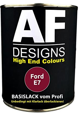 Peinture de voiture pour Ford E7 Bordeaux Rouge 250 ml