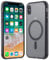 Gudoorla Magnetic Case for iPhone X/XS - Compatible with MagSafe - Shockproof Protective Case (Military Protection) - Thin - Black