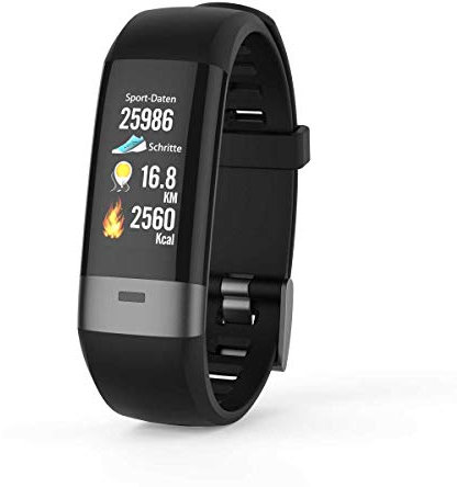 PRIXTON Pulsera de Actividad Smartband AT810 - Función Electrocardiograma ECG - Android y iOS - Bluetooth (Reacondicionado)