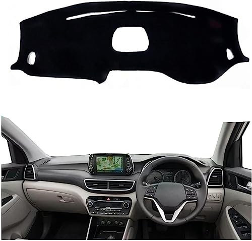 KAMNIK Armaturenbrett Abdeckung Für Hyundai Tucson 2019 Sonnenschutz Pad Dashboard Abdeckung Dash Matte Nicht-Slip Armaturen,B/RHD