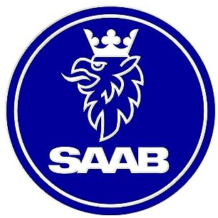 VeroCh 1 Stücke Auto Emblem Badge Aufkleber,Für Saab 9-3 92 9-2X 96 900 93 99 9000 9-5 9-4X 9-7 Phoenix 9-X Sonett,ABS Boot Logo Badge Decoration Gift Sticker Wasserdicht Staubdicht Ersatzteile