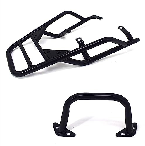 BIVOO Porte Bagage Moto pour BMW pour R NineT pour pour Nine T pour Scrambler pour Racer 2014-2023 Moto Siège Arrière Porte-Bagages Rack Stand avec Poignée Porte Bagages (Taille : A Set)