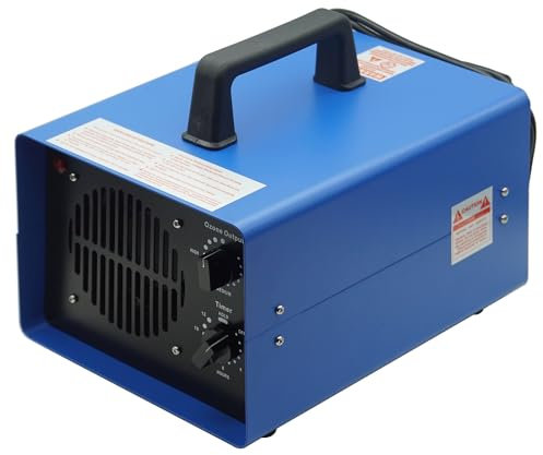 MIDOIMEY Generador de 0zona, 3500 pies cuadrados/pies 0zona, ionizador de máquina para uso industrial, comercial, hogar, automóvil, sótano