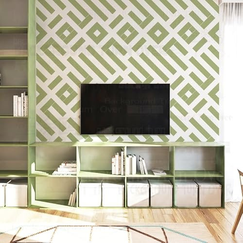 60 cm geometrische Artdeco Schablonen für Wände, Vorlagen, Malerei, Dekoration, Kühlschränke, Vorlagengröße, Spachtel, elektrische Ziegelsteine, zum Dekorieren an der Wand, tragbare Maschine