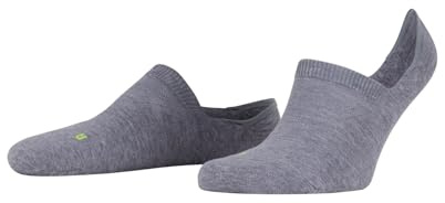 FALKE Unisex Cool Kick Invisible Füßlinge atmungsaktives schnelltrocknendes Funktionsmaterial leichte Polsterung Plüschsohle High-Cut kühlend bequem sportlich flache Naht an Fußspitze 1 Paar