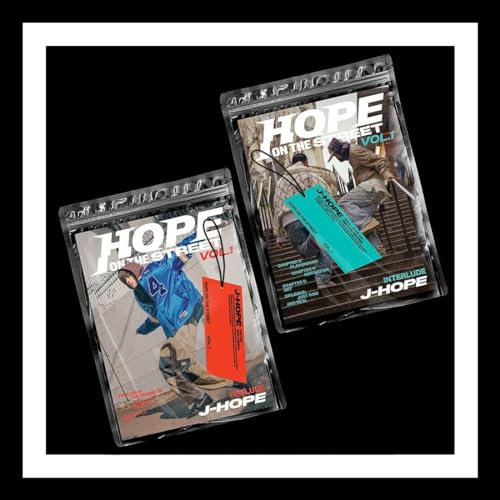BTS J-HOPE HOPE ON THE STREET VOL.1 Album (PRELUDE + INTERLUDE - 2 Ver Set.) K-POP SEALED