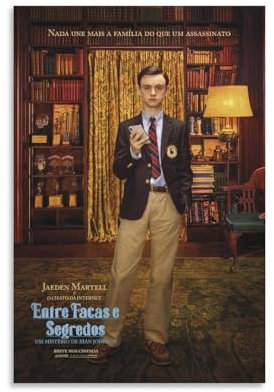 REDCHAMBER Jaeden Martell American Mystery Comedy Crime Movie Knives Out Poster Wandkunst Poster Drucke Heimdekoration Bild Leinwand Gemälde Poster 20 x 30 cm